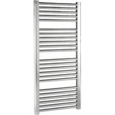Heated Towel Rails Balterley Heated Vertical Towel Rail 1096 BTU 1100mm x 500mm Chrome, Silver