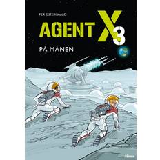 Bøger Agent X3 På månen, Blå Læseklub Per Østergaard 9788723564672 (Indbundet)
