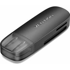 SDXC Memory Card Readers Vention CLGB0 Black External Card Reader
