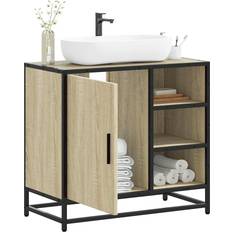 vidaXL Bathroom Sink Cabinet Sonoma Oak 65 x 33 x 60 cm