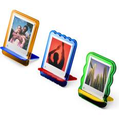 Secure Digital (SD) Digitala fotoramar Polaroid Acrylic Photo Frames 3 Pack