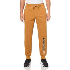 Timberland Men Pants Timberland Men's Brushed Back Joggers - Wheat