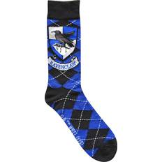 Underwear Harry Potter Ravenclaw Crest Argyle Pattern Crew Socks - Men's