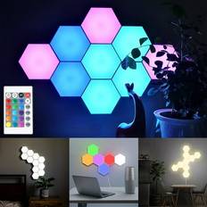 Rosnek RGB Hexagon Lights 1 Pack Wall Light