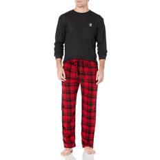 Pajamas Beverly Hills Polo Club Polar Fleece Pajama Set - Red/Black