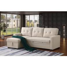 ERYE Reversible Sleeper Bed Sectional Couch Sofa