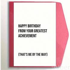 Shein Humorous Happy Birthday Greeting Card