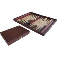 Backgammon 35 x 24 cm Trä Inlagt