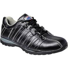 Portwest Vernesko Portwest Steelite Arx Leather Safety Trainers - Svart