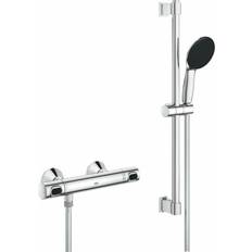 Rangements au-dessus des Toilettes et dans la Salle de Bain Grohe Precision Flow Mitigeur Thermostatique 60cm