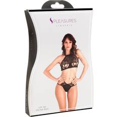 Best Lingerie Sets S Pleasures Underwear Set - Black