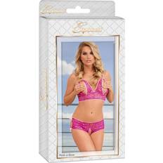 Best Lingerie Sets Exposed Lingerie and Underwear Set - Pink