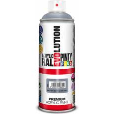 Pintyplus Evolution RAL 7001 Silver Spray Paint 400 ml Grey 0.4L