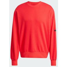 Hög komfort Överdelar adidas Essentials Loose Fit 3 Bar Logo Sweatshirt - Pure Ruby/White