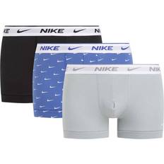 Nike Nike Everyday Cotton Stretch 3-Pak - Blå/Grøn/Sort