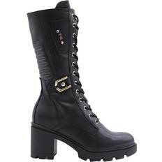 Heel High Boots NeroGiardini Combat Boots - Nero