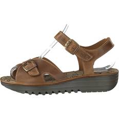 Fly London Pumps Fly London Bridle Camel Klackskor - Grå/Brun