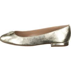 Kulta Ballerinat Lauren Ralph Lauren Gisselle Flache Schuhe - Gold/Braun