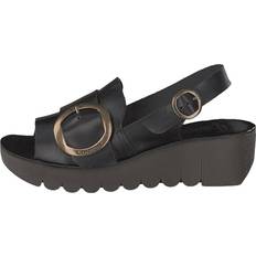 Fly London Pumps Fly London Yidi190fly Bridle Skor - Grå/Svart