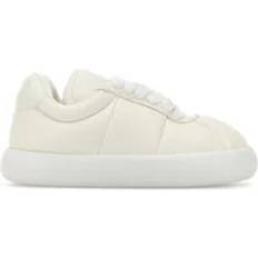 Mary Jane Sneakers - Marni - Leather - White