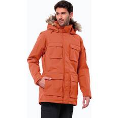 Stoff Jacken Jack Wolfskin Glacier Canyon Parka - Carmine