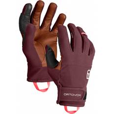 Rouge - Ski Gants Ortovox Tour Light Gants - Rouge