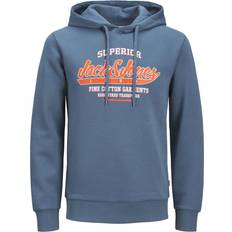 6XL - Femme Pulls Jack & Jones Plus Size Sweat À Capuche Logo Oceanview