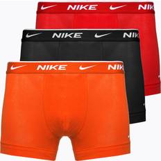 Nike Orange Men's Underwear Nike Dri-FIT Trunk 3-Pack - Multicolor