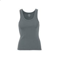 Colorful Standard Abbigliamento Colorful Standard Geripptes Tanktop Frau - Grey