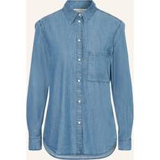 Coton Chemisiers Marc O'Polo Blouse Denim Régulière - Mid Blü Wash