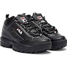 Fila Unisex Trainers Fila Disruptor II Premium Trainers - Black/White/Red