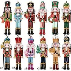Wood Christmas Tree Ornaments Temu Ornaments Set of 24 Pcs Christmas Tree Ornament