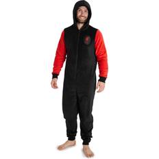 Men Pyjamas Liverpool FC Onesie Loungewear - Black