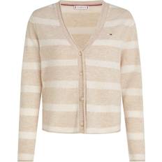 Tommy Hilfiger Nainen Neuletakit Tommy Hilfiger Neuletakki - Beige/Vaaleabeige