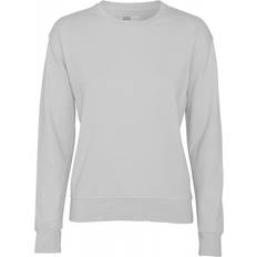 Organic Fabric - Unisex Sweaters Colorful Standard Women's Round Neck Sweater - Limestone Grey