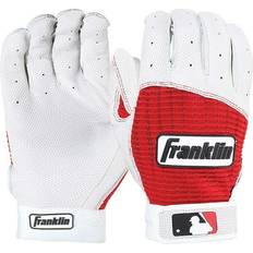 Baseball Franklin Sports DropAir, Adult Pro Classic MLB Batting Gloves Large Pearl/Red