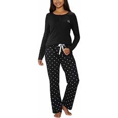 Calvin Klein Black Sleepwear Calvin Klein Fleece Pajama Set - Black