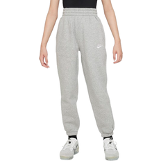 Children's Clothing Nike Big Kid's Sportswear Club Fleece Loose Pants - Dark Grey Heather/Base Grey/White (FD2933-063)