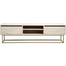 Escape 180 cm Guld Marmor TV-bänk