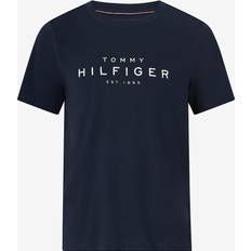 Tommy Hilfiger T-shirt Met Logoprint - Marine/Rood/Wit