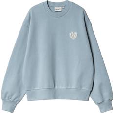 Blue - Women Jumpers Carhartt WIP Productions Sweat - Frosted Blue