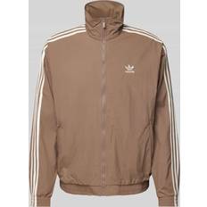 Adidas Jackets adidas Trainingsjacke Mit Label-Stitching - Dunkelbraun