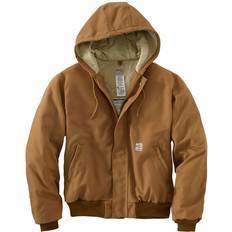 Work Clothes Carhartt Fire Resistant Duck Active Jacket - Brown