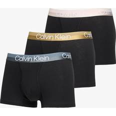 Calvin Klein Modern Structure Trunks 3-Pack - Black