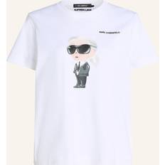 Karl Lagerfeld Dam T-shirts Karl Lagerfeld T-shirt Kvinna - Vit