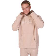 Corduroy Jumpers Project X Paris Corduroy Hoodie With Simple Embroidery Project X Paris - Beige