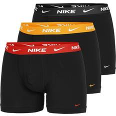 Men - Yellow Underwear Nike Essential Micro Trunk Boxer Shorts 3 Pack - Multicoloured