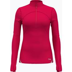 Under Armour Elastan/Lycra/Spandex Pullover Under Armour Vanish CW Half Zip Long Sleeve - Rot