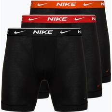 Nike White Men's Underwear Nike Everyday Cotton Stretch Boxer Brief Shorts - Multicoloured