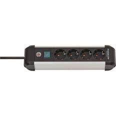 Black Power Strips & Extension Cords Brennenstuhl 1391030400 4-way 1.8m